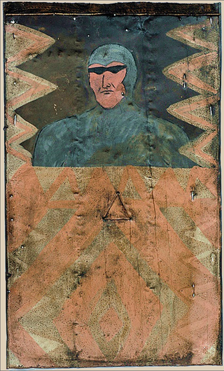 Illustration for article titled Why Does This Comic Book Hero Appear On So Many New Guinea War Shields?